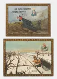 Italien, Anfang 20.Jh by Lot: 2 Votivbilder, oil, sold Mar 2019
