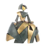 Untitled by Luis Miguel Urrea Guia., bronze with oxidation, sold Apr 2024