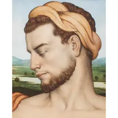 Untitled by Alejandro de Canedo, watercolor on paper, sold May 2023