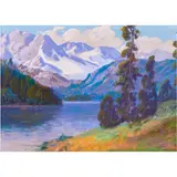 Untitled by Carl Sammons, pastel on paper, sold May 2023