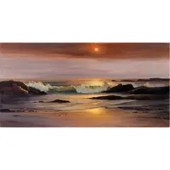 Untitled by Robert Wood, oil on canvas, sold May 2023