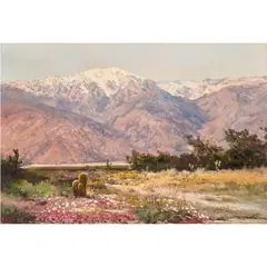 Untitled by Robert Wood, oil on canvas, sold May 2023