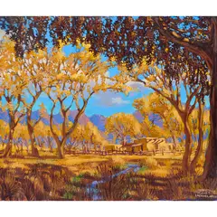 Lochiel by Mahlon Blaine, oil on canvas, sold Jun 2023