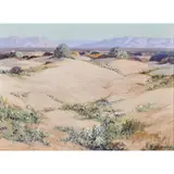 Palm Springs by Carl Sammons, oil on canvas, sold Jun 2023