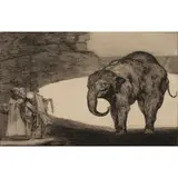 Otras Leyes Por el Pueblo" from "Los Proverbios by Francisco Goya, 2012, etching with aquatint and drypoint, sold Jun 2023