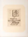 Abstract Composition by Raimund Abraham, Etching, sold Nov 2024