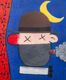 Afloat II by Domenick Capobianco, Acrylic on Canvas, sold Nov 2024