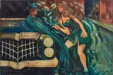 Jungle Turff by Ratton Hall, 1973, Oil on Canvas, sold Nov 2024