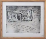 Untitled C-561 by Zigi Ben-Haim, 1998, Mixed Media on Paper, sold Dec 2024