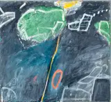 On Edge by Elfi Schuselka, Oil on Canvas, sold Dec 2024
