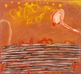 A Khnilo by Elfi Schuselka, Oil on Canvas, sold Dec 2024