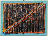 The Force by Jamie Parsons Dalglish, 1977, Oil on Canvas, sold Dec 2024
