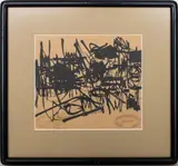 Abstraction by Theo Wolvecamp, Ink on Paper, sold Dec 2024