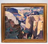 Untitled by John O’Shea, oil on canvas, sold Sep 2020