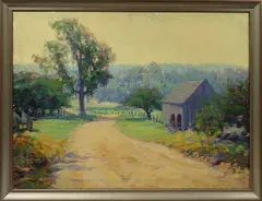Untitled by Henry Ryan MacGinnis, oil on canvas, sold Sep 2020