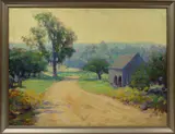 Untitled by Henry Ryan MacGinnis, oil on canvas, sold Sep 2020