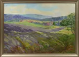 Untitled by Henry Ryan MacGinnis, 1940, oil on canvas, sold Sep 2020