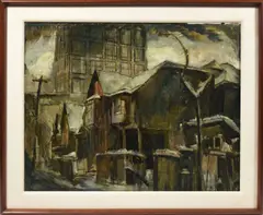 Untitled by Grace V. Kelly, Oil on canvas, sold Sep 2020
