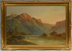 Untitled by Francis E. Jamieson, oil on canvas, sold Sep 2020