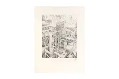 Untitled by Miguel Fraley, pencil, offered Mar 2023