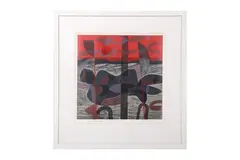 Untitled by Peter Green, lithograph, offered Mar 2023