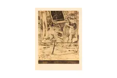 Untitled by Gérard Diaz, pencil, offered Mar 2023