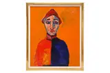 Preview: Roslin Square by Albert Houthuesen, oil on board, offered Mar 2023