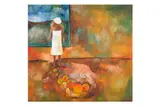 Preview: Roslin Square by Kizito Maria Kasule, 2002, oil on canvas, offered Mar 2023