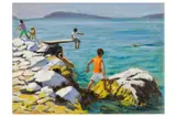 Untitled by Andrew Macara, oil on canvas, offered Mar 2023