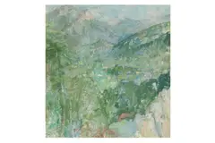 Untitled by Peter Greenham, oil on board, offered Mar 2023
