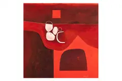 Untitled by Paul Rudall, 1983, oil on paper, offered Mar 2023