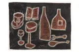 Untitled by Paul Rudall, 1994, oil on paper, offered Mar 2023