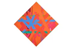 Untitled by John Copnall, acrylic on canvas, offered Mar 2023