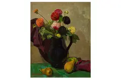 Untitled by Helen MacKenzie, oil on canvas, offered Mar 2023