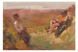 Untitled by Kevin Sinnott, oil on canvas, offered Mar 2023