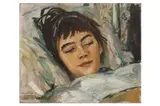 Untitled by Katharine Church, oil on board, offered Mar 2023