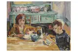 Untitled by Katharine Church, oil on canvas, offered Mar 2023