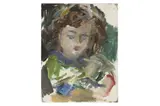 Untitled by Katharine Church, oil on board, offered Mar 2023