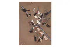 Untitled by John Milnes-Smith, oil on board, offered Mar 2023
