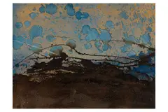 Untitled by Denis Bowen, mixed media on board, offered Mar 2023