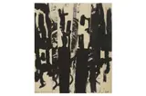 Untitled by Denis Bowen, ink and collage, offered Mar 2023