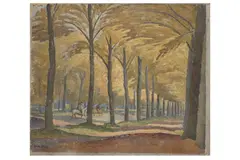 Untitled by Ethelbert White, oil on canvas, offered Mar 2023