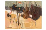 Untitled by Sheila Macmillan, oil on canvas, offered Mar 2023