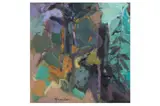 Untitled by Sheila Macmillan, oil on canvas, offered Mar 2023
