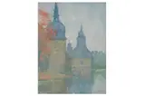 Untitled by Martin Yeoman, oil on board, offered Mar 2023