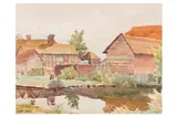 Untitled by Ethelbert White, watercolour on card, offered Mar 2023