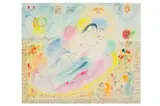Untitled by Dora Holzhandler, watercolour and pen, offered Mar 2023