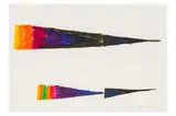 Untitled by Trevor Bell, gouache and pencil, offered Mar 2023