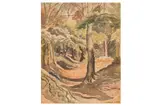 Untitled by Ethelbert White, watercolour on board, offered Mar 2023