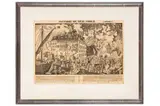 Wood engraving by Incendie de New Yorck, engraving, offered Mar 2023